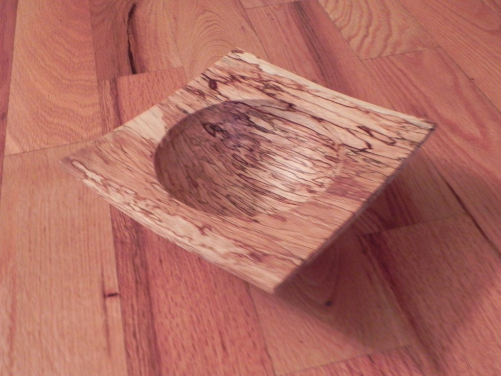 Square edged bowl